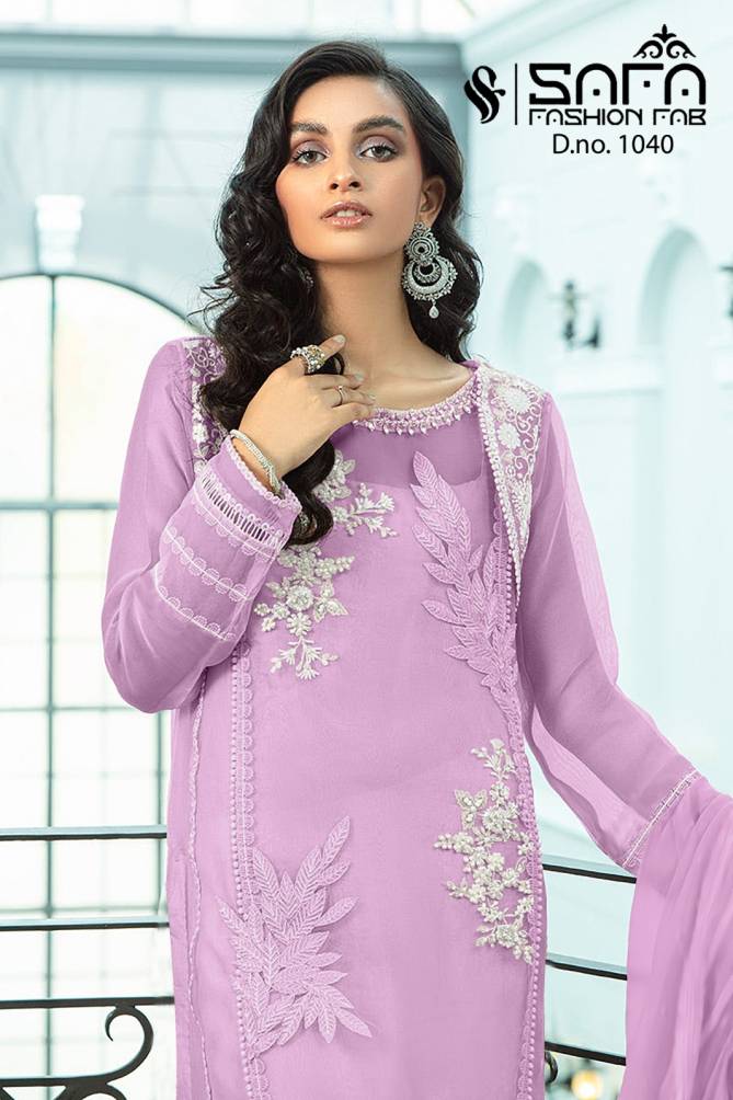 Safa Fashion 1040 Readymade Pakistani Suits Catalog
